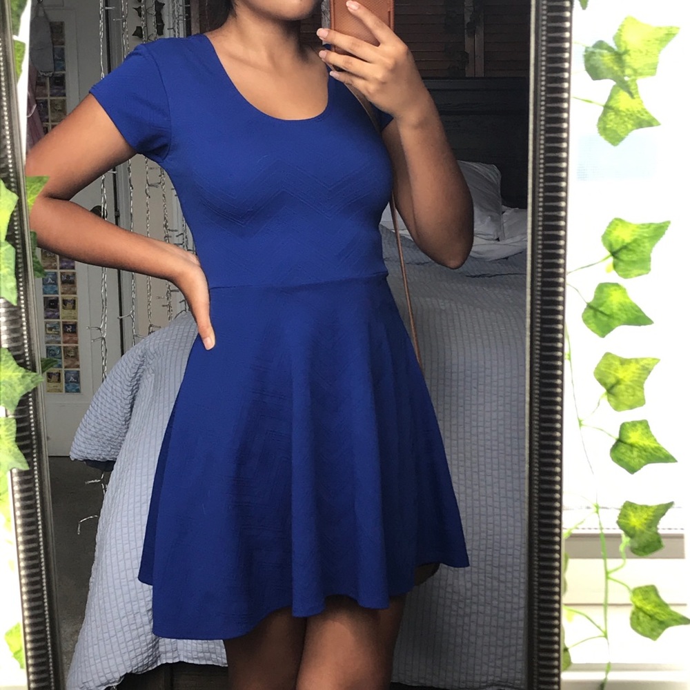 Cute Royal Blue Dress Small